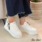 کتونی بندی دخترانه طرح لبخند کد 412