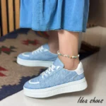 کتونی دخترانه دوختی کد 439