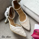 کفش مجلسی دخترانه طرح گیپور کد 630