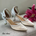 کفش مجلسی دخترانه طرح گیپور کد 630