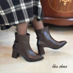 نیم بوت دخترانه مجلسی یراق D کد 916