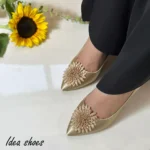کفش مجلسی گلدار کد 773