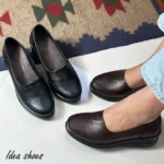 کفش طبی زنانه مدل بافتی کد 122