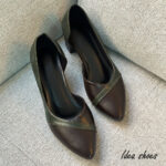 کفش مجلسی بغل باز پاشنه 4 سانت کد 579