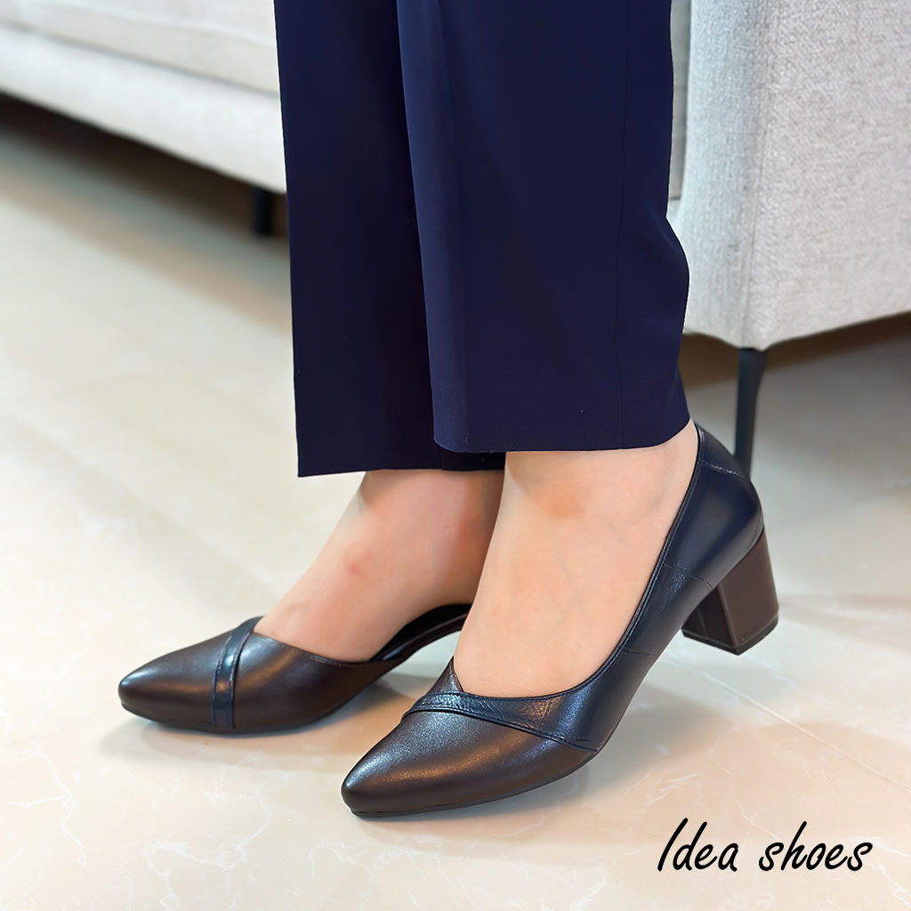 کفش مجلسی بغل باز پاشنه 4 سانت کد 579