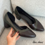 کفش مجلسی بغل باز پاشنه 4 سانت کد 579