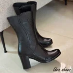 نیم بوت دخترانه پاشنه ۵ سانت کد 901