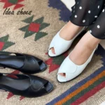 کفش دخترانه یک سانت جلو باز کد 333