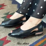 کفش دخترانه یک سانت جلو باز کد 333