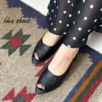 کفش دخترانه یک سانت جلو باز کد 333