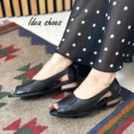 کفش دخترانه یک سانت جلو باز کد 333